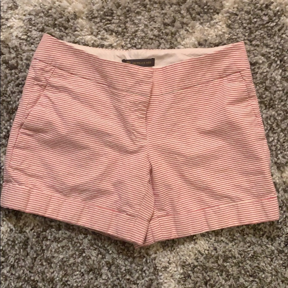 Outback Red - Red and white striped shorts size 4